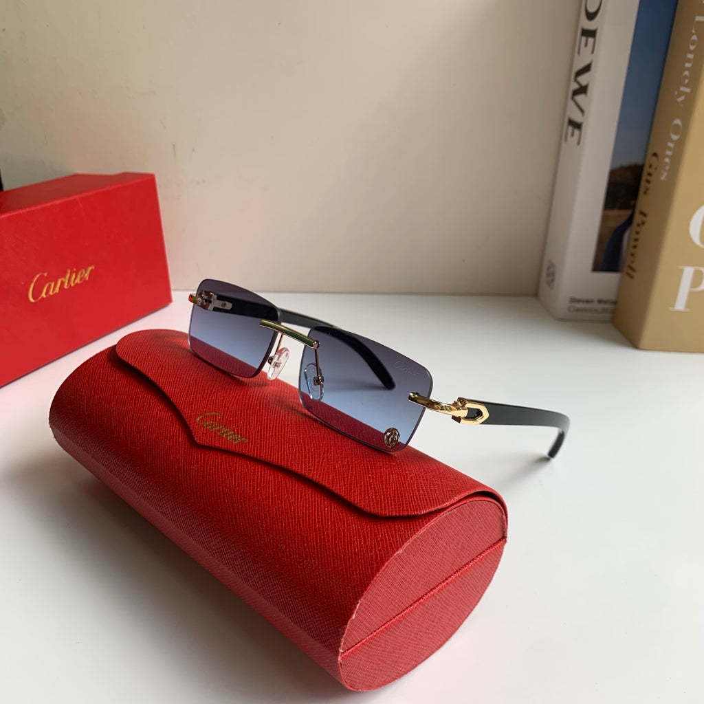 Cartier Fashion Silver Lens Sunglasses for Men & Women - 449470 - detail image 5