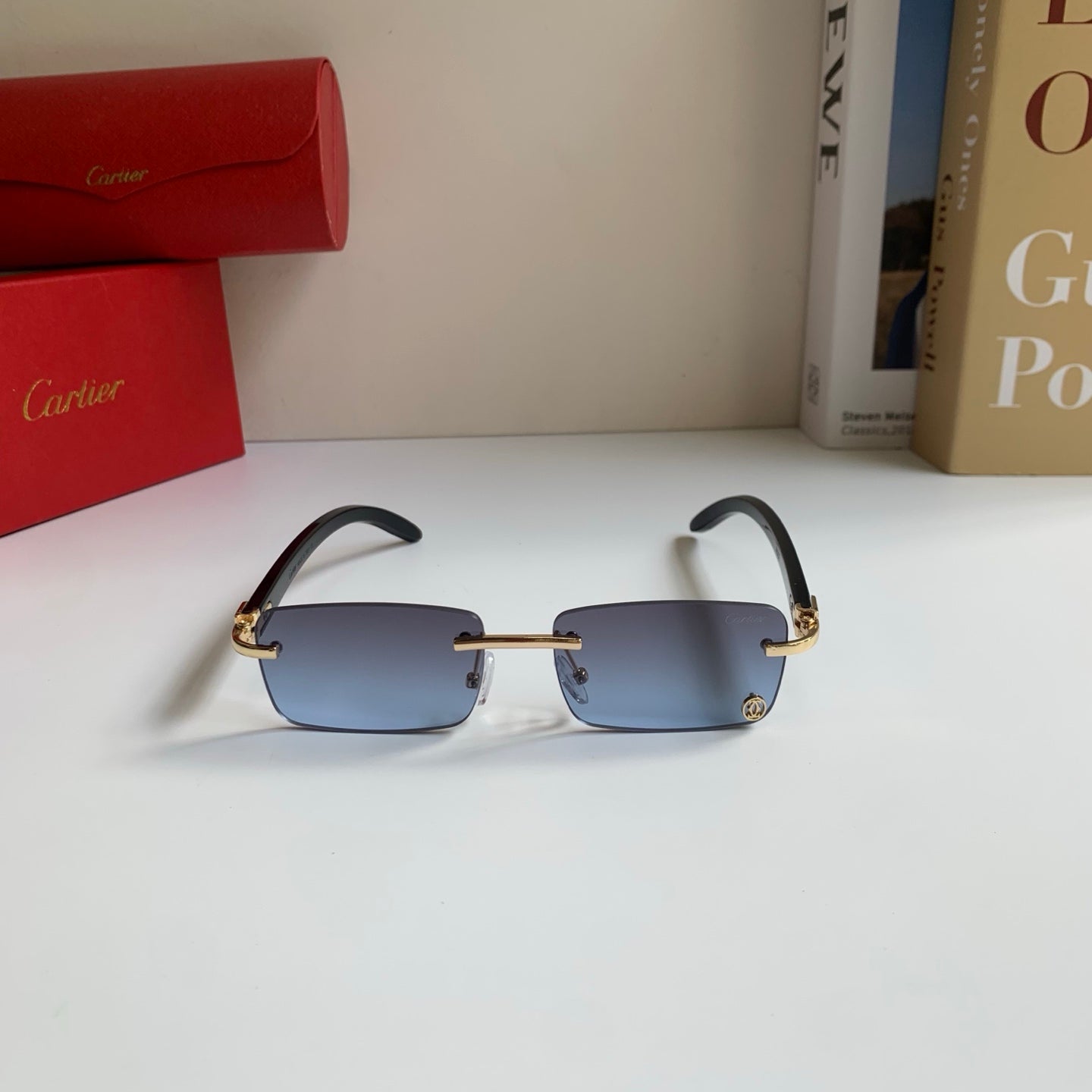 Cartier Fashion Silver Lens Sunglasses for Men & Women - 449470 - detail image 3