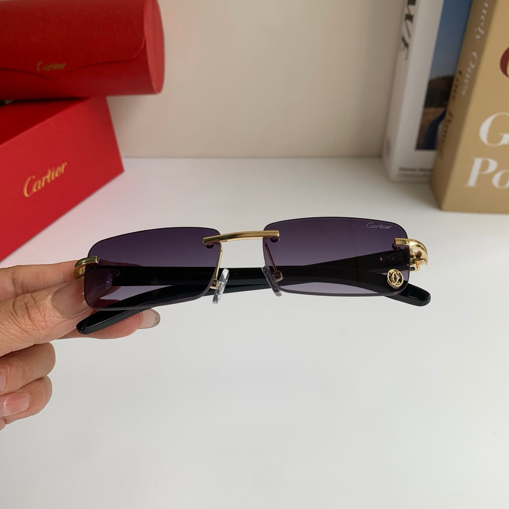 Cartier Fashion Silver Lens Sunglasses for Men & Women - 449472 - detail image 3