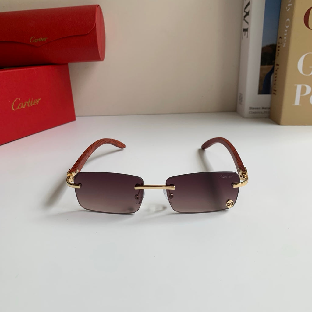 Cartier Fashion Silver Lens Sunglasses for Men & Women - 449473 - detail image 5
