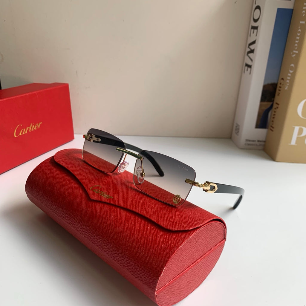 Cartier Fashion Silver Lens Sunglasses for Men & Women - 449474 - detail image 5