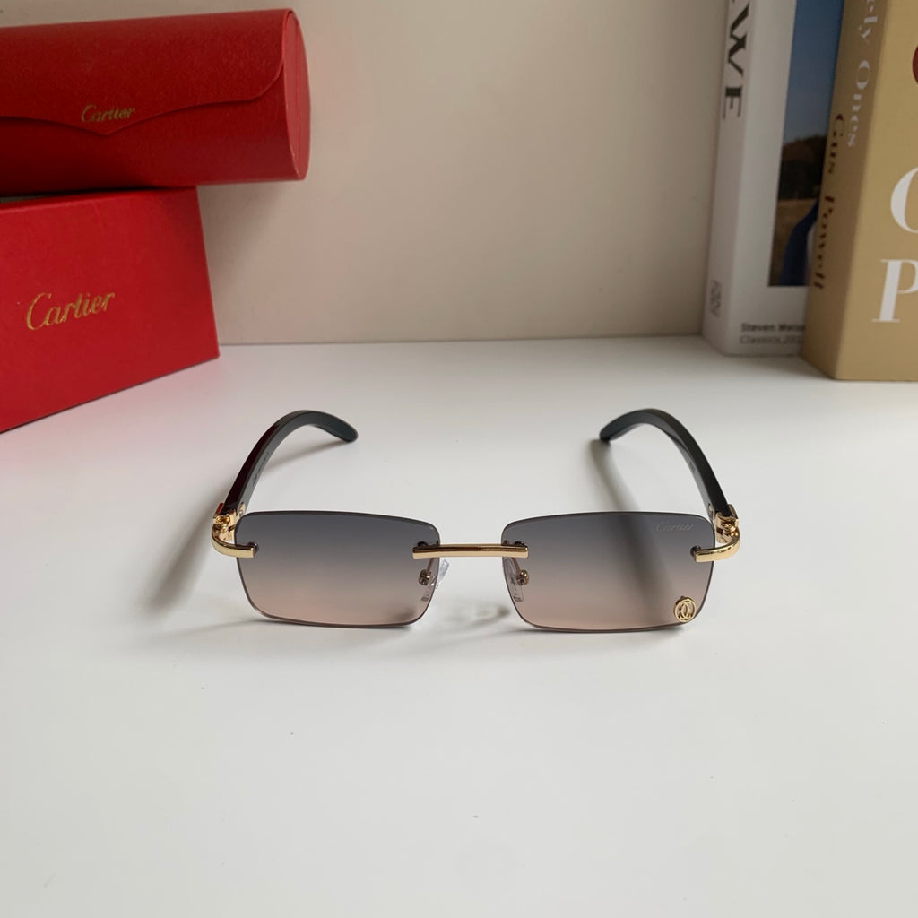 Cartier Fashion Silver Lens Sunglasses for Men & Women - 449474 - detail image 3