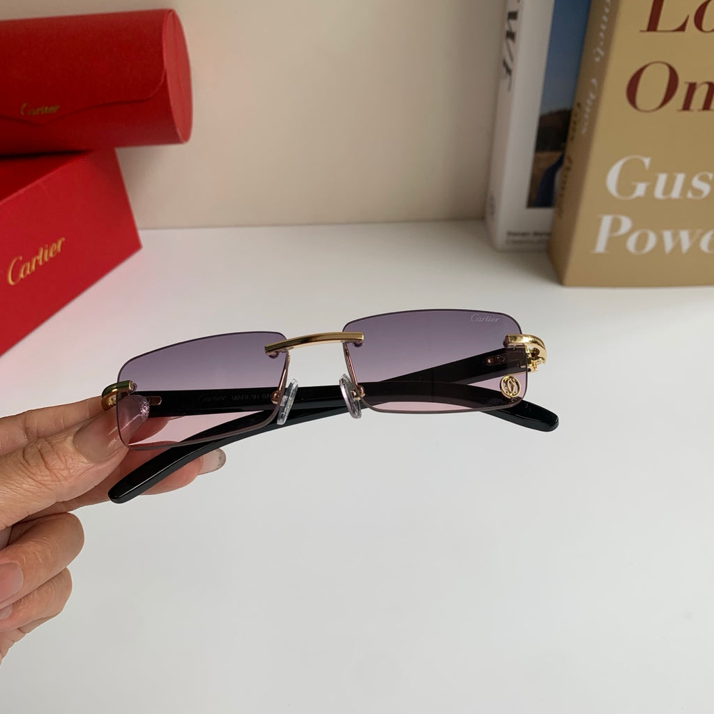 Cartier Fashion Silver Lens Sunglasses for Men & Women - 449475 - detail image 4