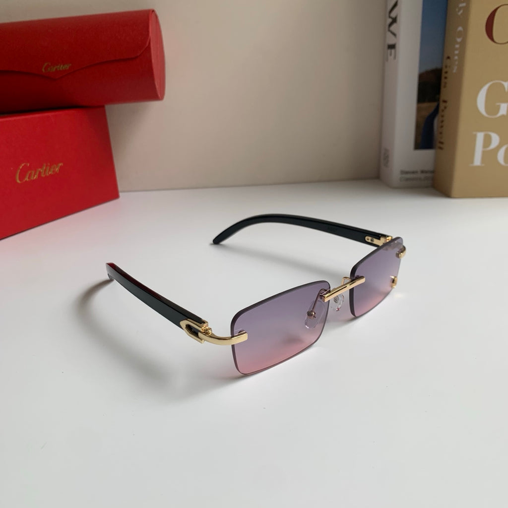 Cartier Fashion Silver Lens Sunglasses for Men & Women - 449475