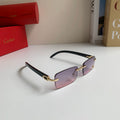 Cartier Fashion Silver Lens Sunglasses for Men & Women - 449475