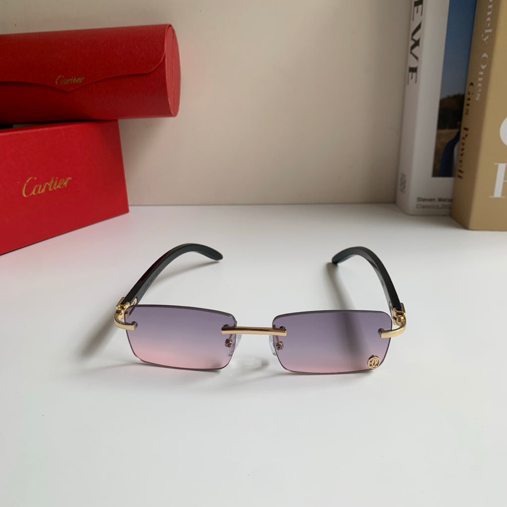 Cartier Fashion Silver Lens Sunglasses for Men & Women - 449475 - detail image 3