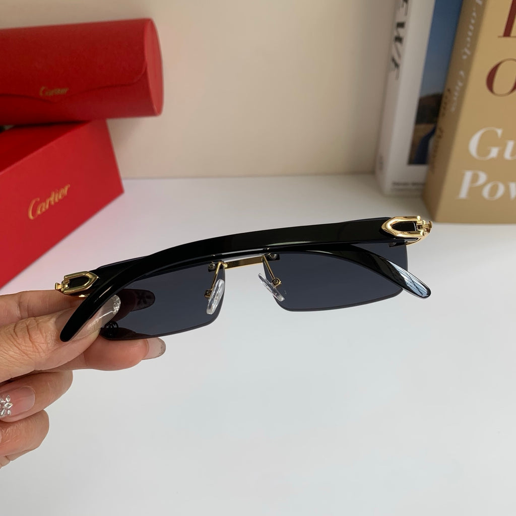 Cartier Fashion Silver Lens Sunglasses for Men & Women - 449476 - detail image 6