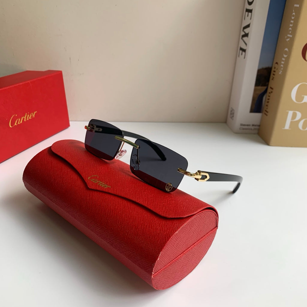 Cartier Fashion Silver Lens Sunglasses for Men & Women - 449476 - detail image 4
