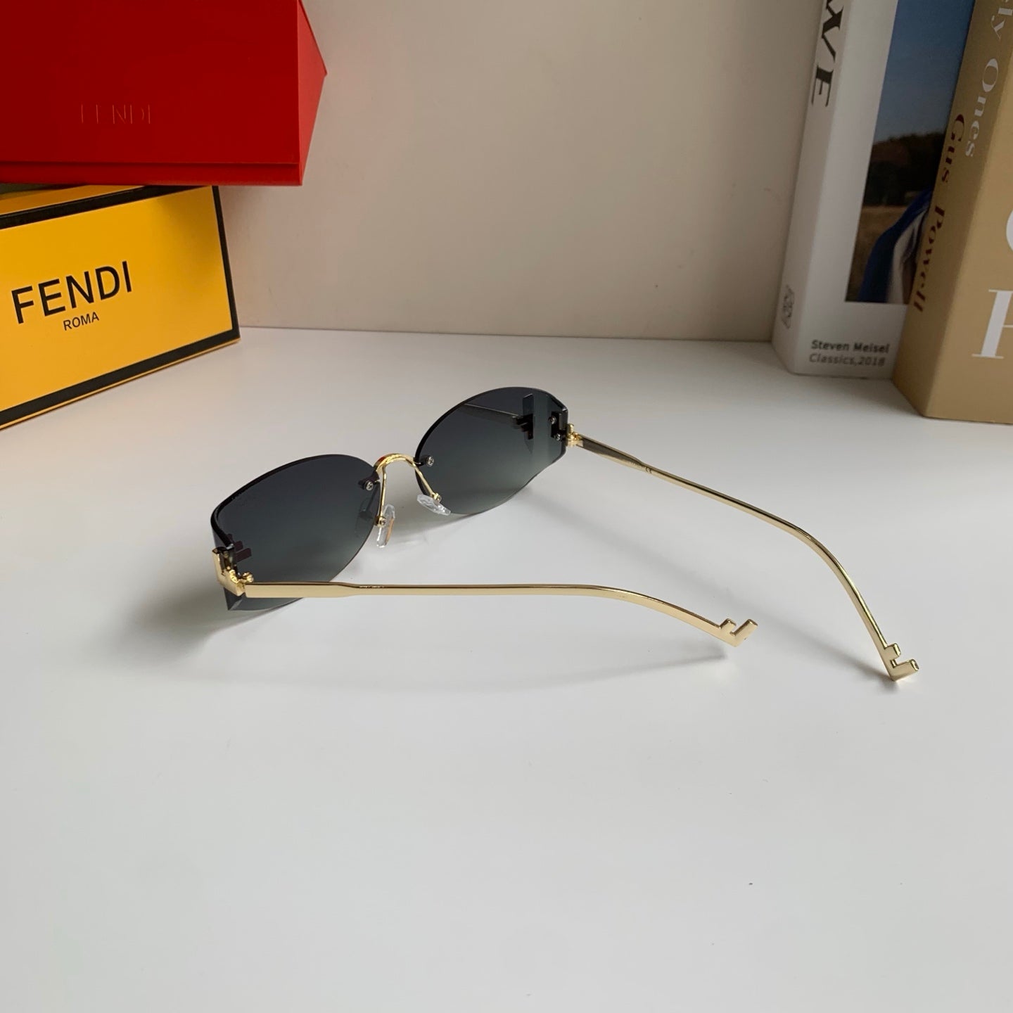 Fendi Fashion Silver Lens Sunglasses for Men & Women - 449830 - detail image 7