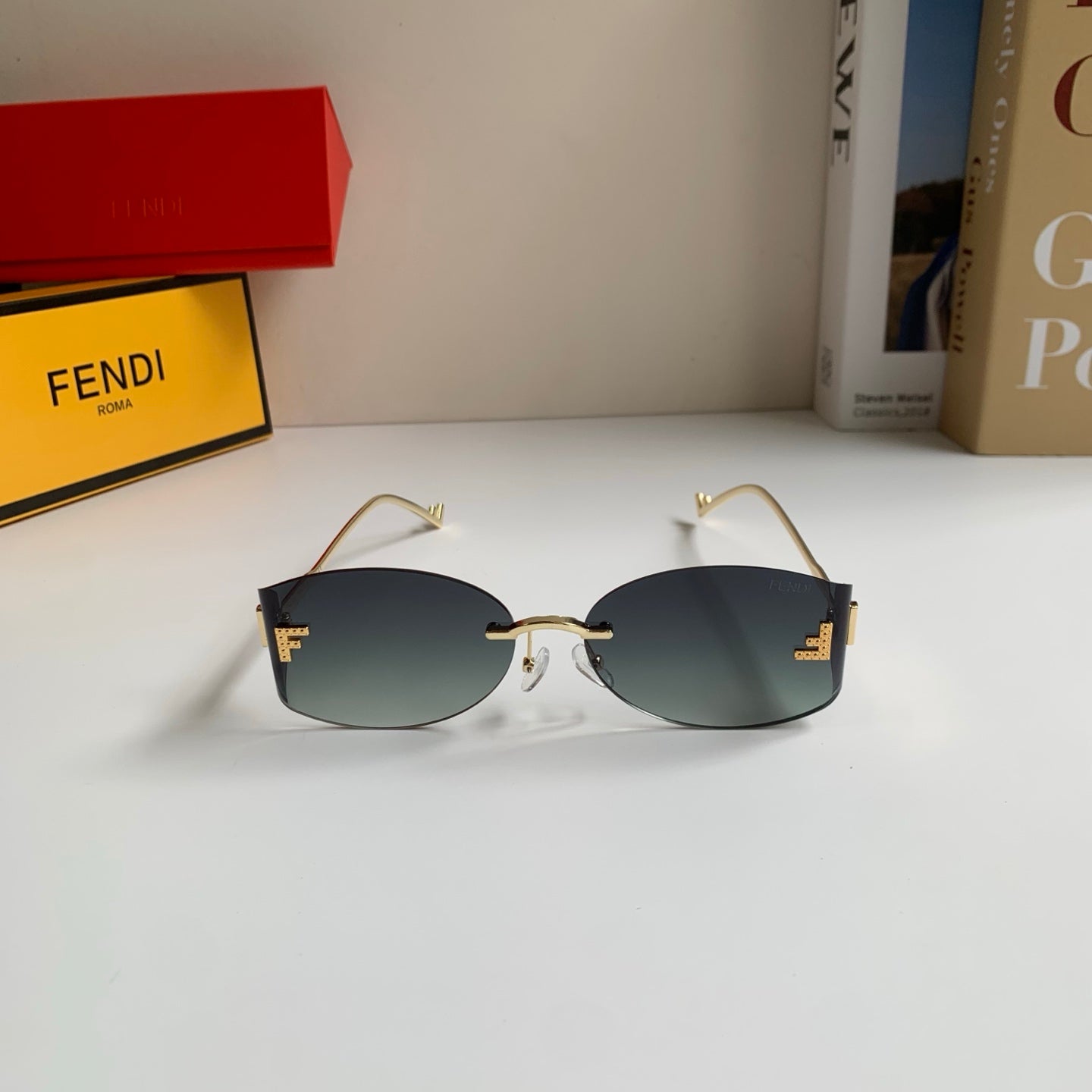 Fendi Fashion Silver Lens Sunglasses for Men & Women - 449830 - detail image 5