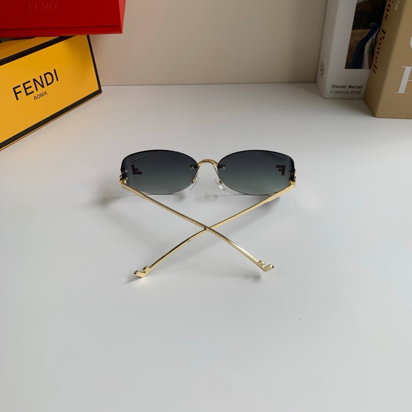 Fendi Fashion Silver Lens Sunglasses for Men & Women - 358767 - detail image 6