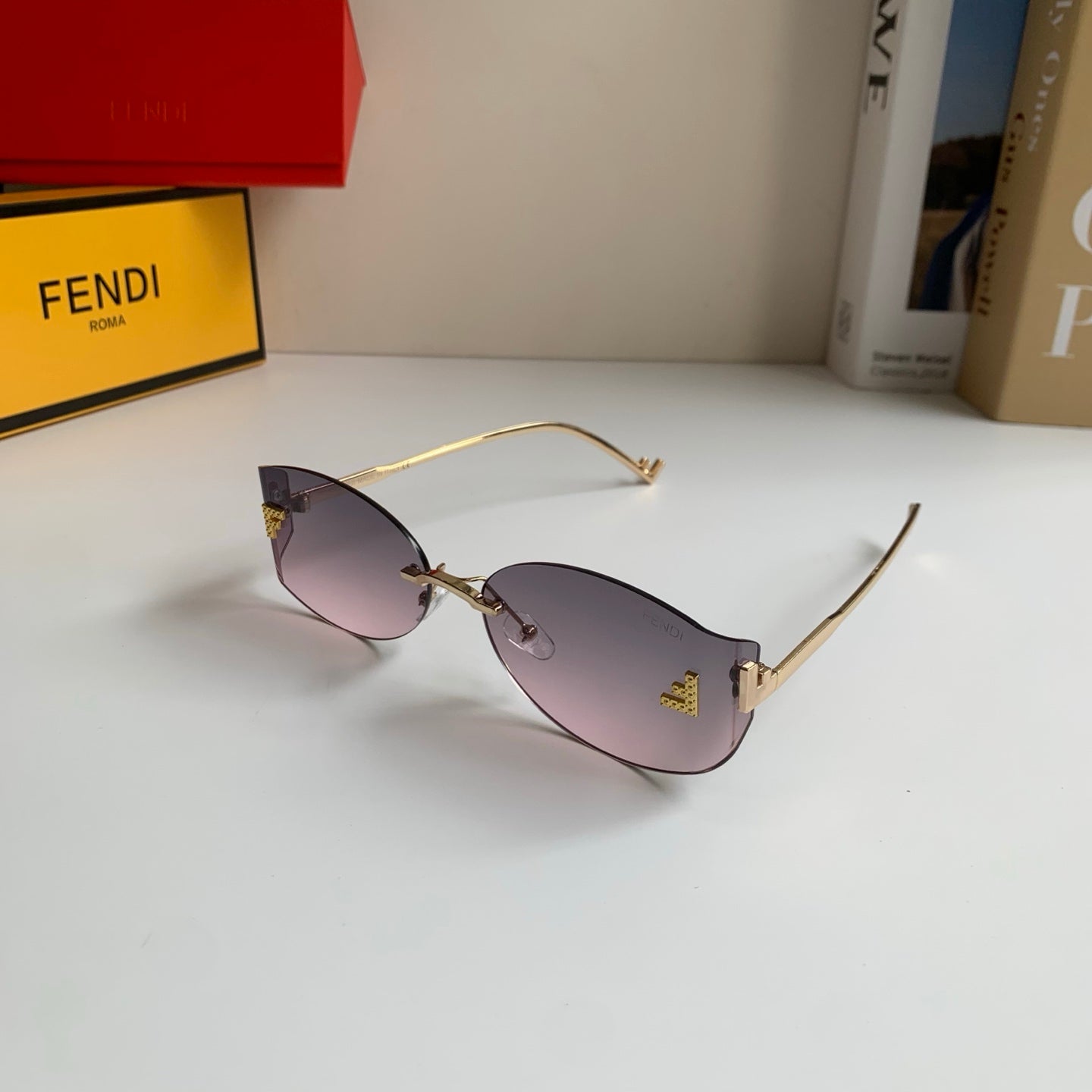 Fendi Fashion Silver Lens Sunglasses for Men & Women - 449820 - detail image 2