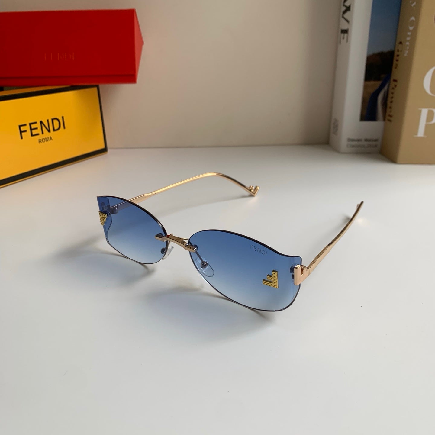 Fendi Fashion Silver Lens Sunglasses for Men & Women - 449821 - detail image 2