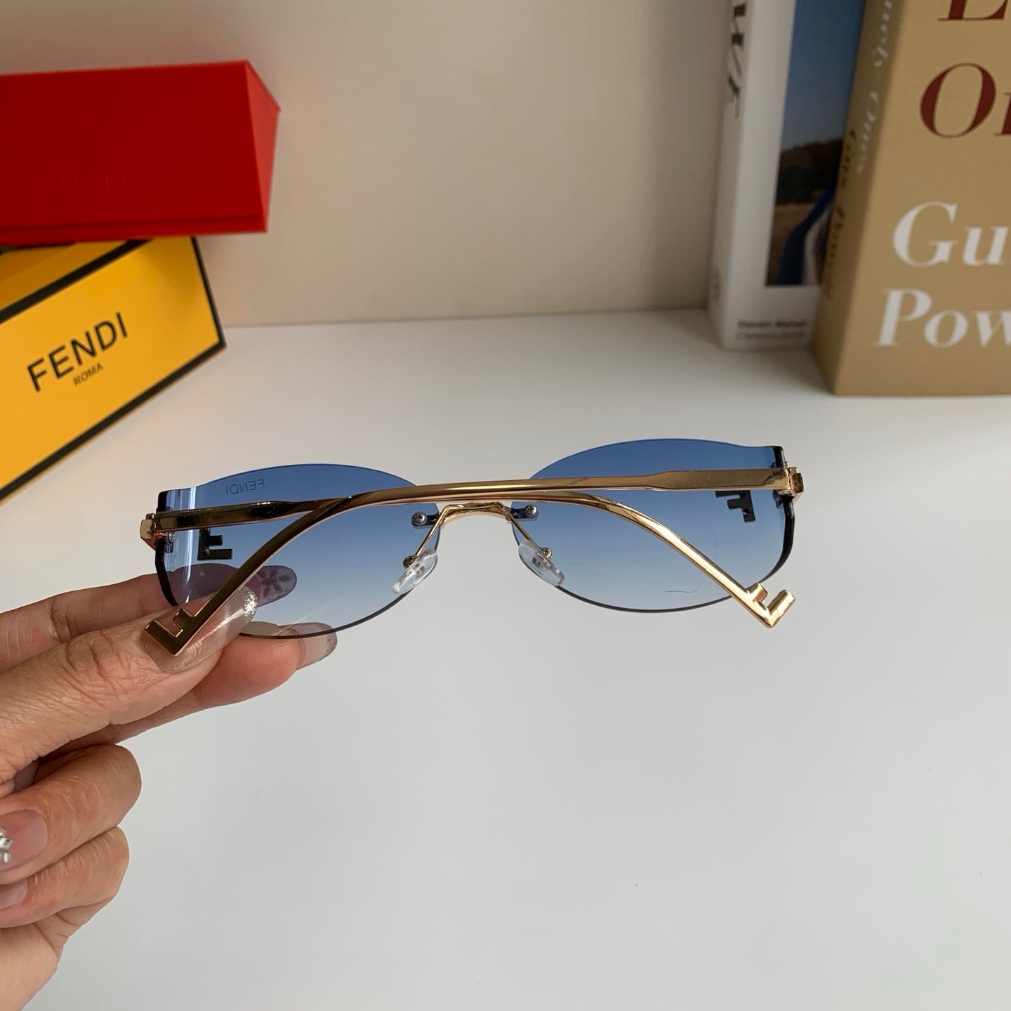 Fendi Fashion Silver Lens Sunglasses for Men & Women - 358769 - detail image 6