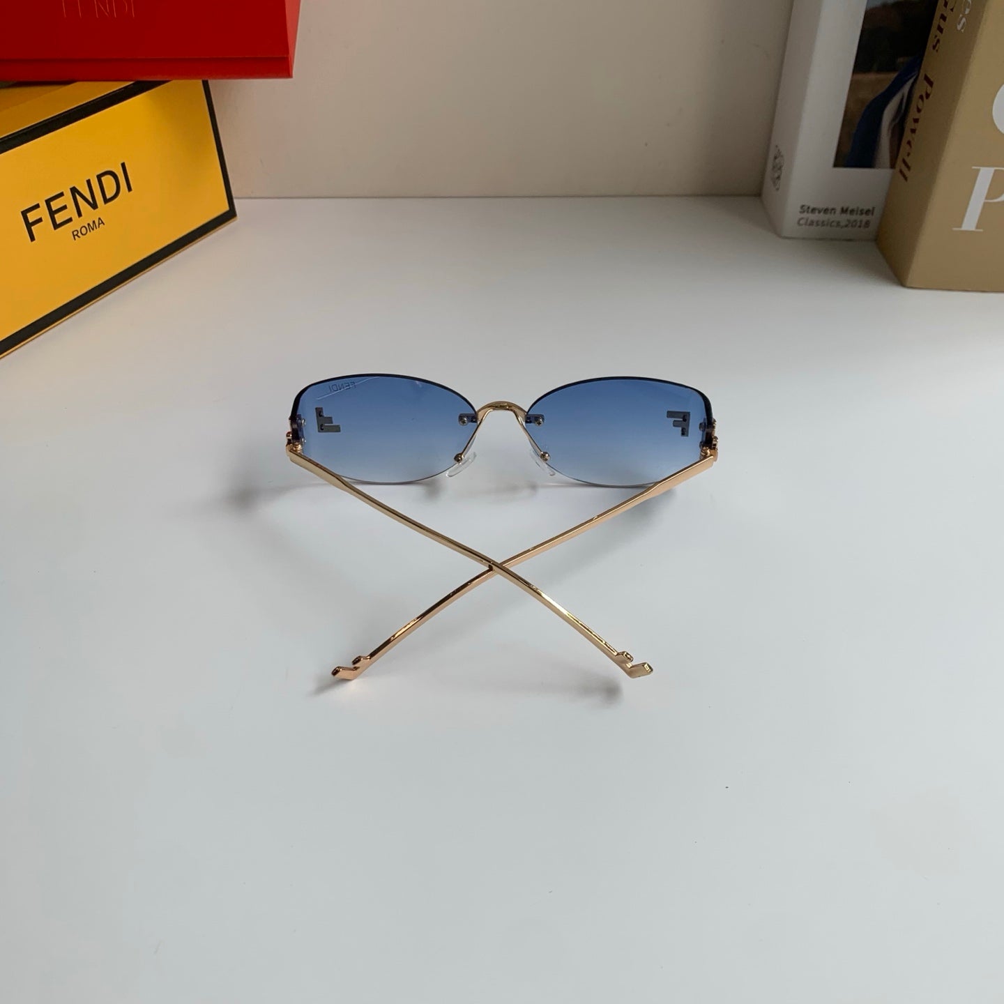 Fendi Fashion Silver Lens Sunglasses for Men & Women - 449821 - detail image 8