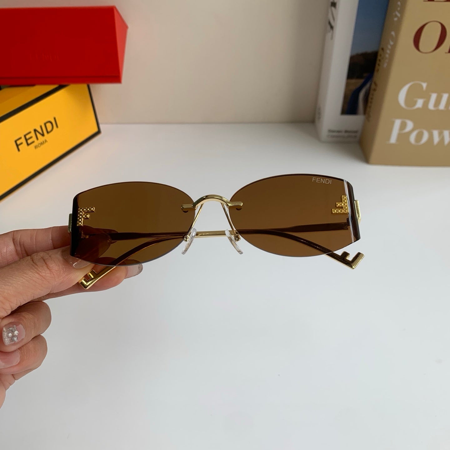 Fendi Fashion Brown Lens Sunglasses for Men & Women - 449822 - detail image 3