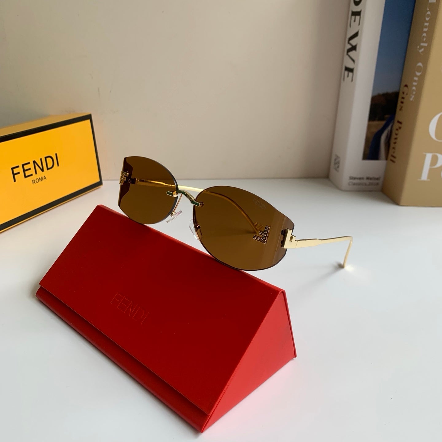 Fendi Fashion Brown Lens Sunglasses for Men & Women - 449822 - detail image 4