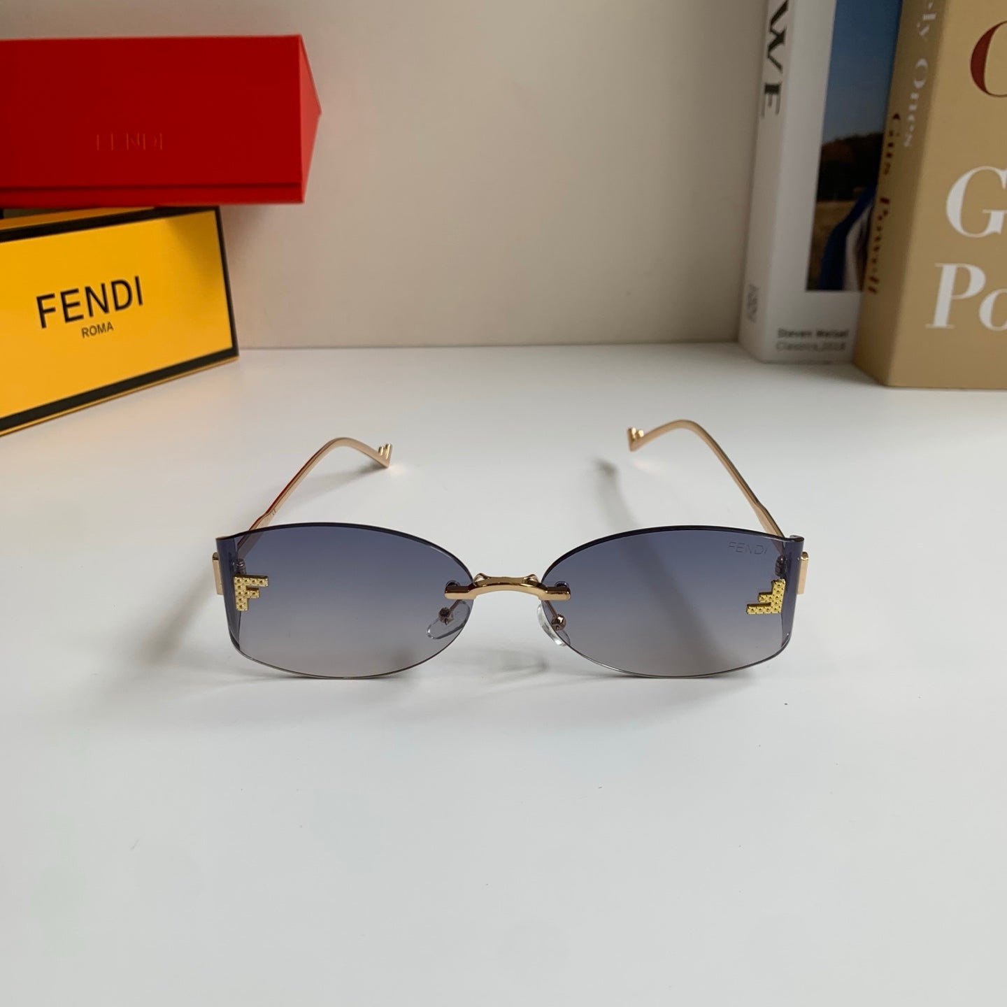 Fendi Fashion Silver Lens Sunglasses for Men & Women - 449823 - detail image 5