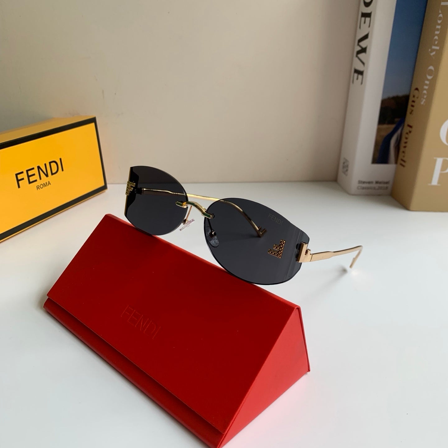 Fendi Fashion Silver Lens Sunglasses for Men & Women - 449824 - detail image 4
