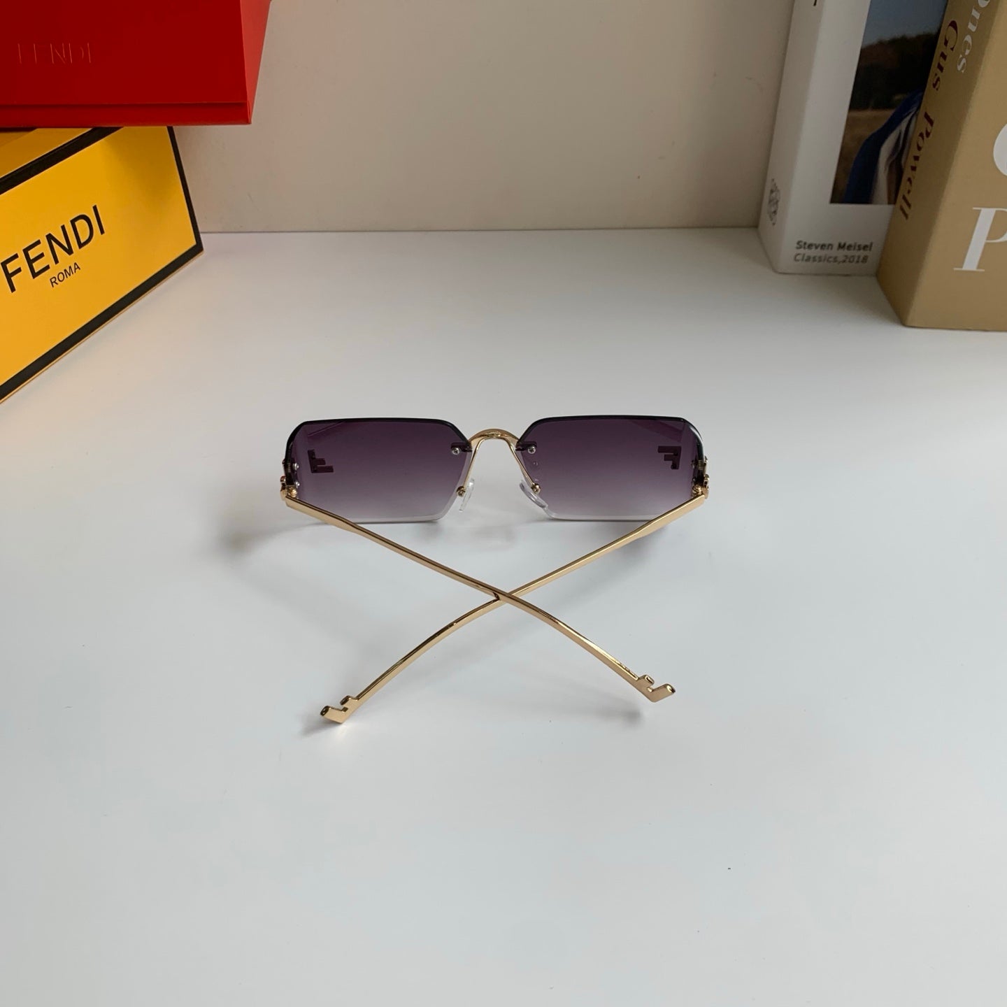 Fendi Fashion Silver Lens Sunglasses for Men & Women - 449835 - detail image 8