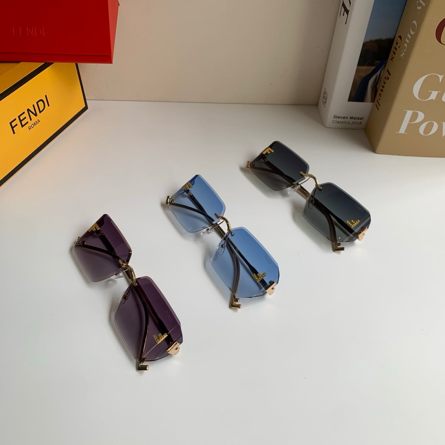 Fendi Fashion Silver Lens Sunglasses for Men & Women - 449835 - detail image 9
