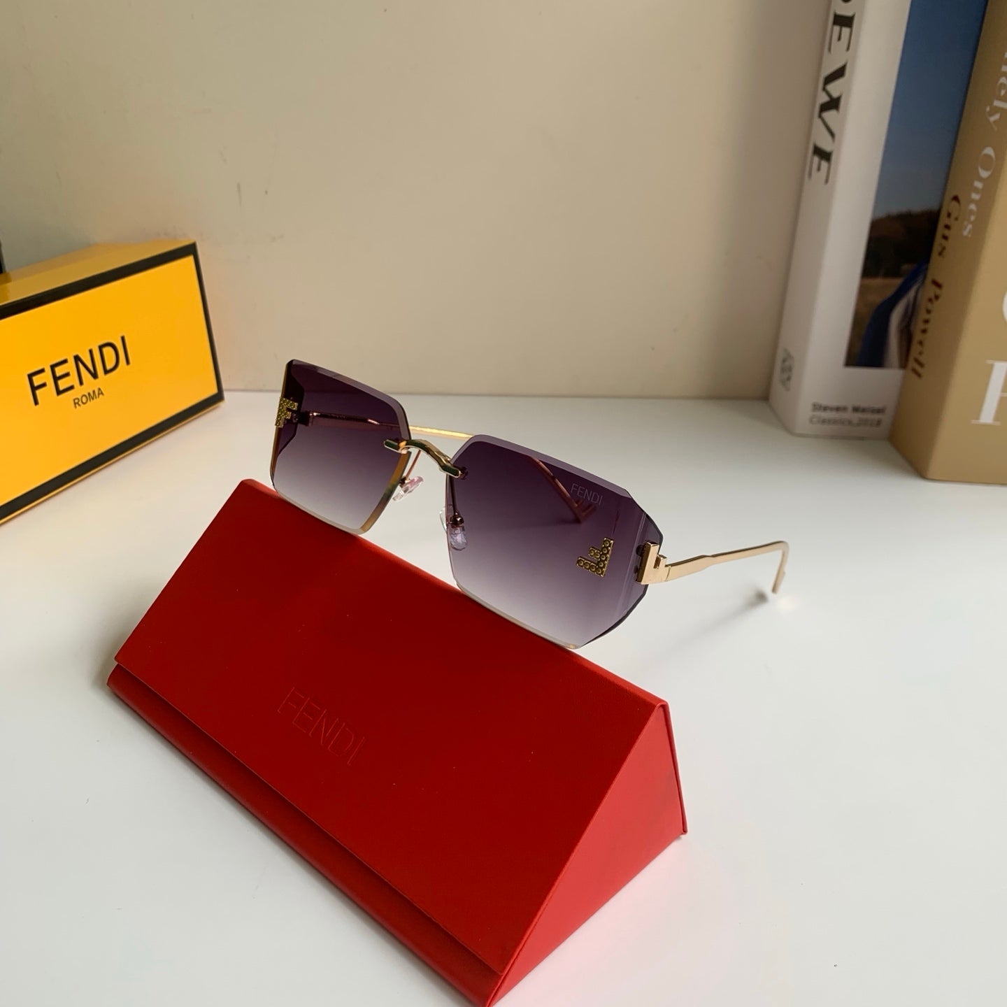 Fendi Fashion Silver Lens Sunglasses for Men & Women - 449835 - detail image 5
