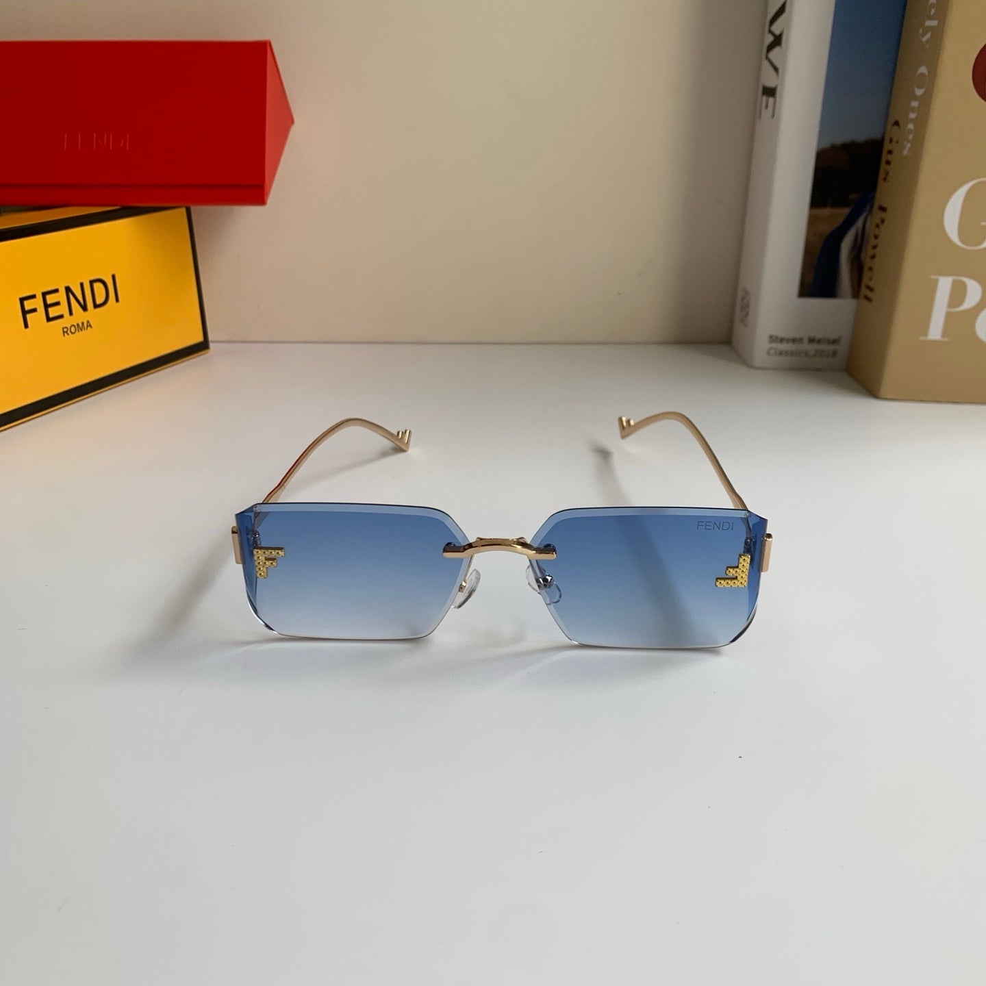 Fendi Fashion Silver Lens Sunglasses for Men & Women - 372451 - detail image 5