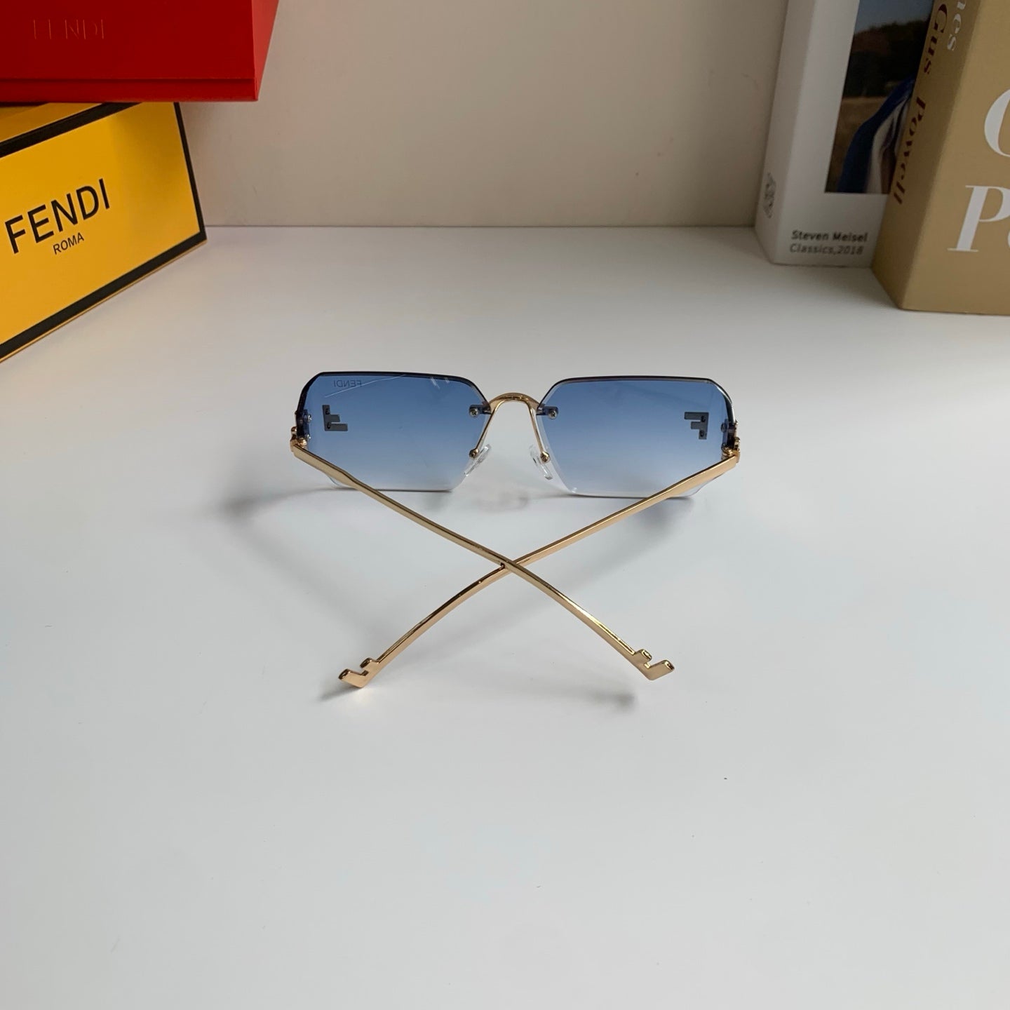 Fendi Fashion Silver Lens Sunglasses for Men & Women - 449836 - detail image 7