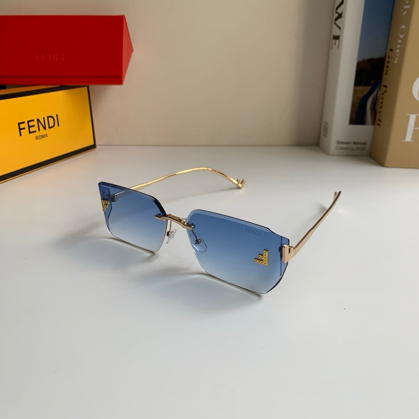 Fendi Fashion Silver Lens Sunglasses for Men & Women - 449836 - detail image 2