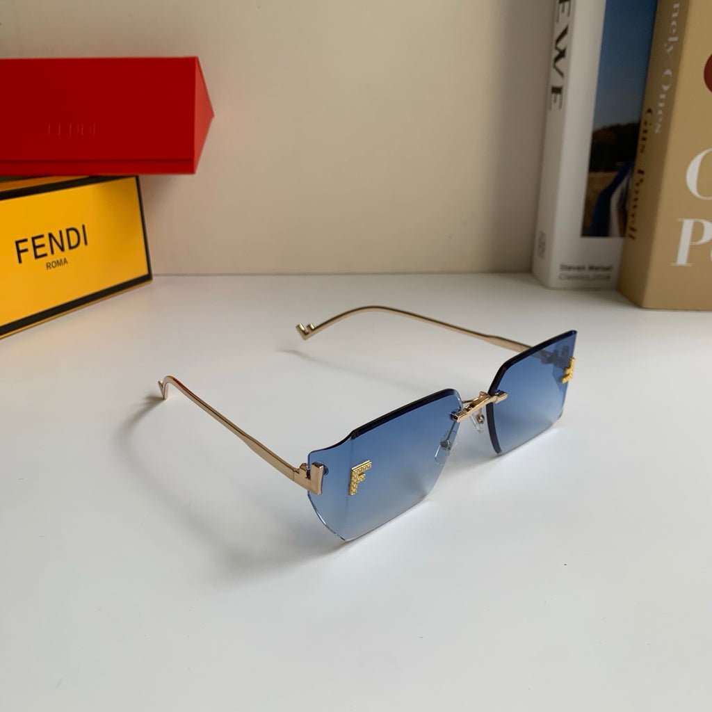 Fendi Fashion Silver Lens Sunglasses for Men & Women - 372451