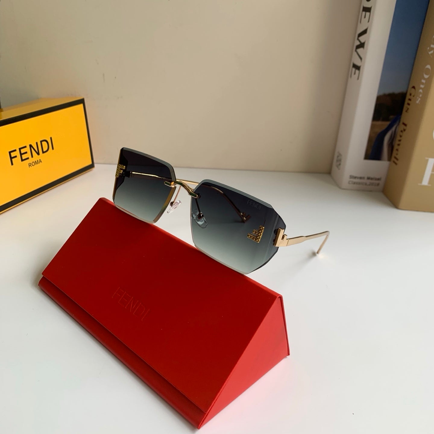 Fendi Fashion Silver Lens Sunglasses for Men & Women - 449837 - detail image 4