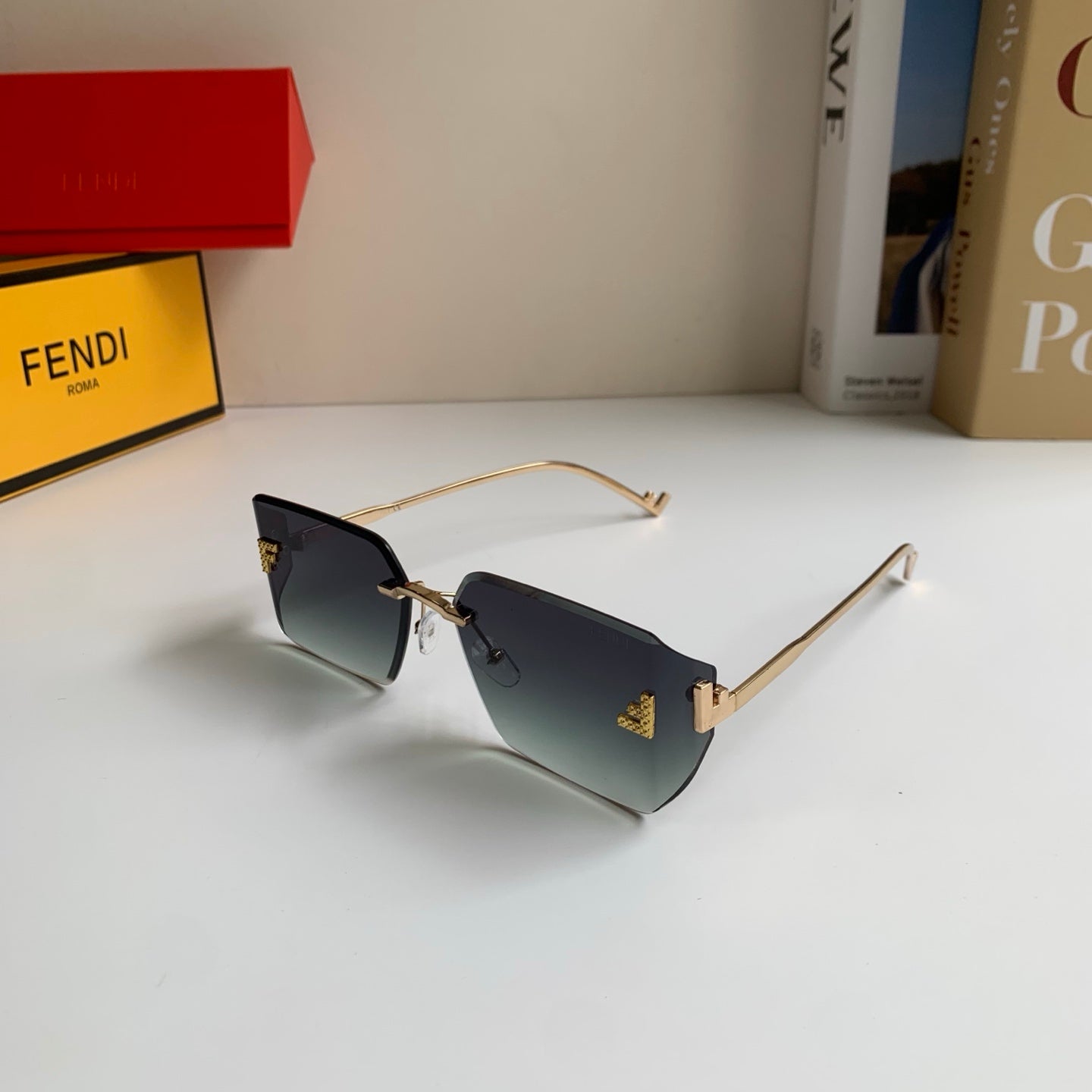 Fendi Fashion Silver Lens Sunglasses for Men & Women - 449837 - detail image 2
