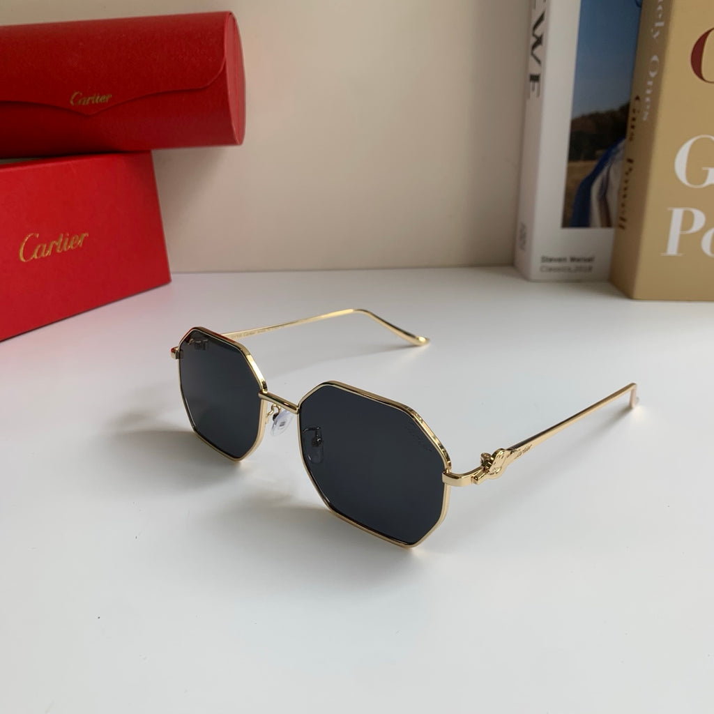 Cartier Metal Fashion Silver Lens Sunglasses for Men & Women - 465826 - detail image 2
