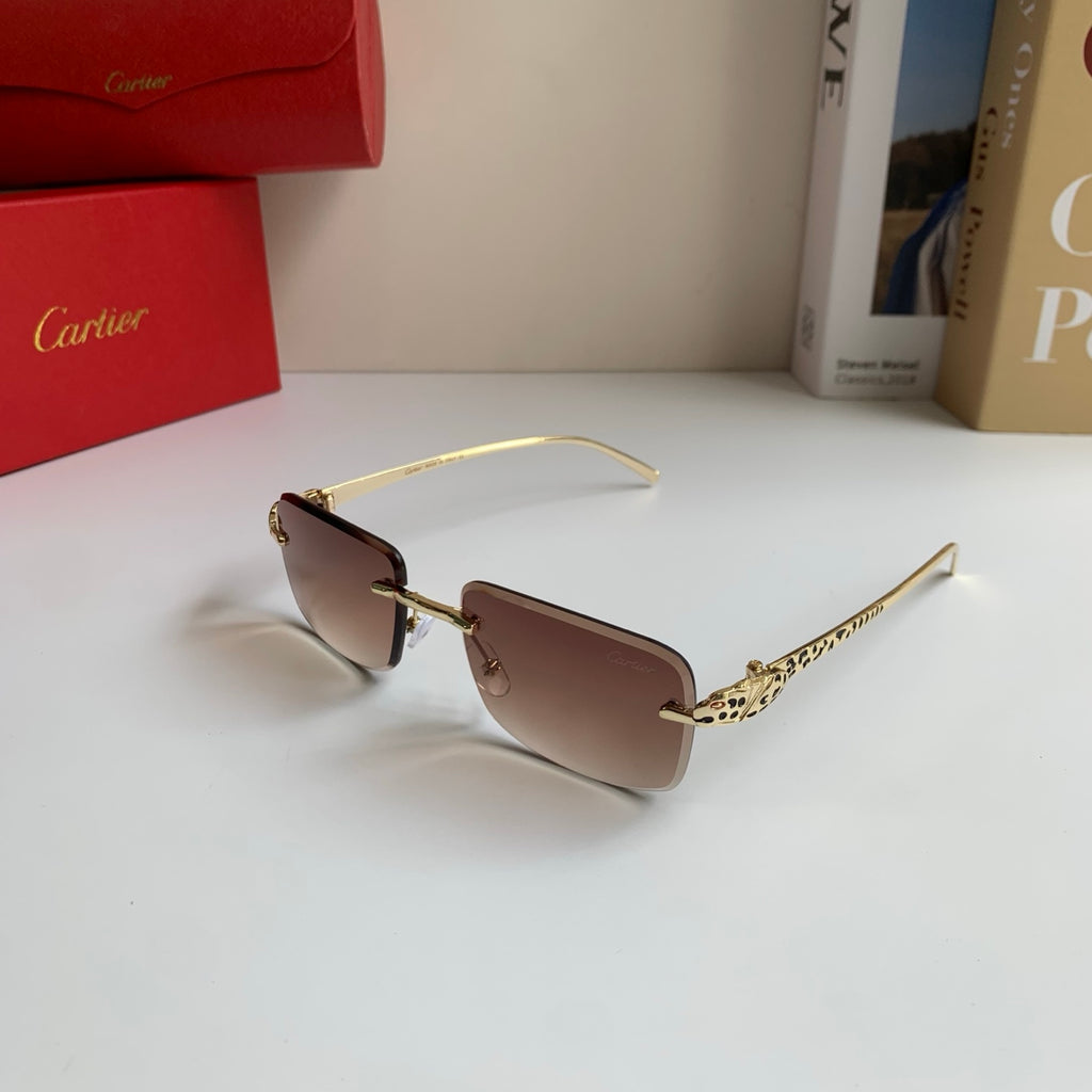 Cartier Square Silver Lens Sunglasses for Men & Women - 465881 - detail image 2
