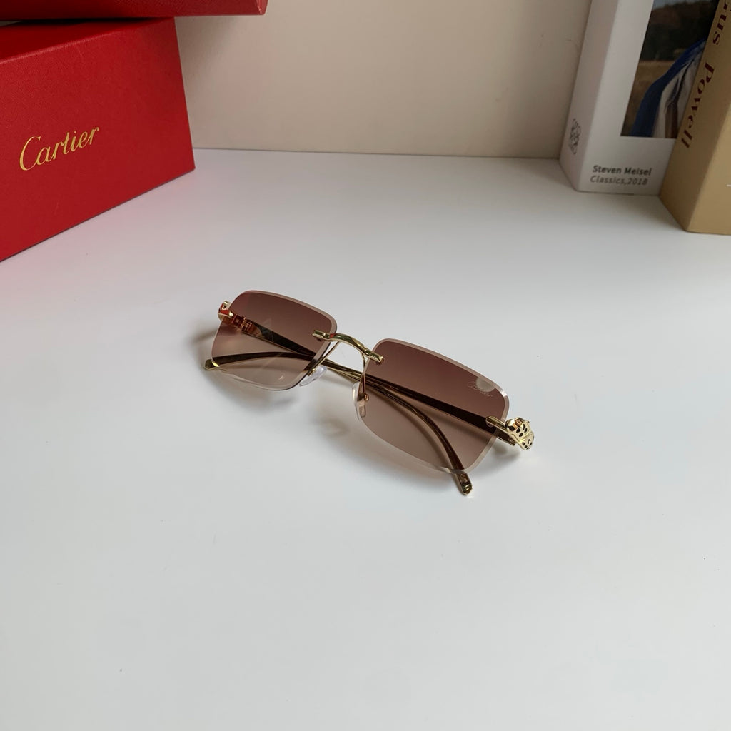 Cartier Square Silver Lens Sunglasses for Men & Women - 465881 - detail image 4