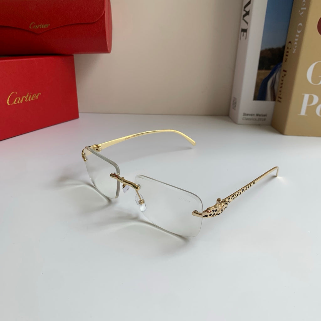 Cartier Square Silver Lens Sunglasses for Men & Women - 465882 - detail image 2