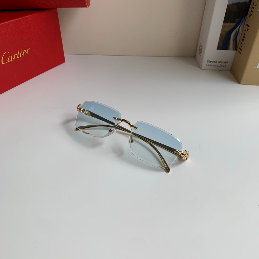 Cartier Square Silver Lens Sunglasses for Men & Women - 465883 - detail image 3