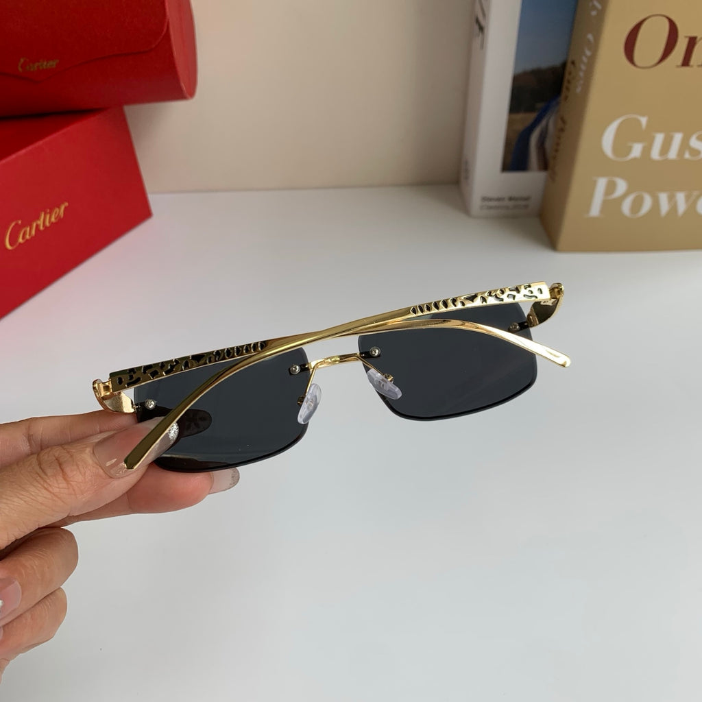 Cartier Square Silver Lens Sunglasses for Men & Women - 465884 - detail image 8