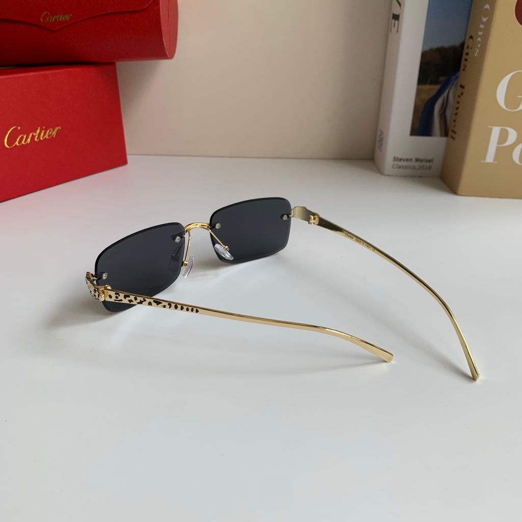 Cartier Square Silver Lens Sunglasses for Men & Women - 465884 - detail image 7