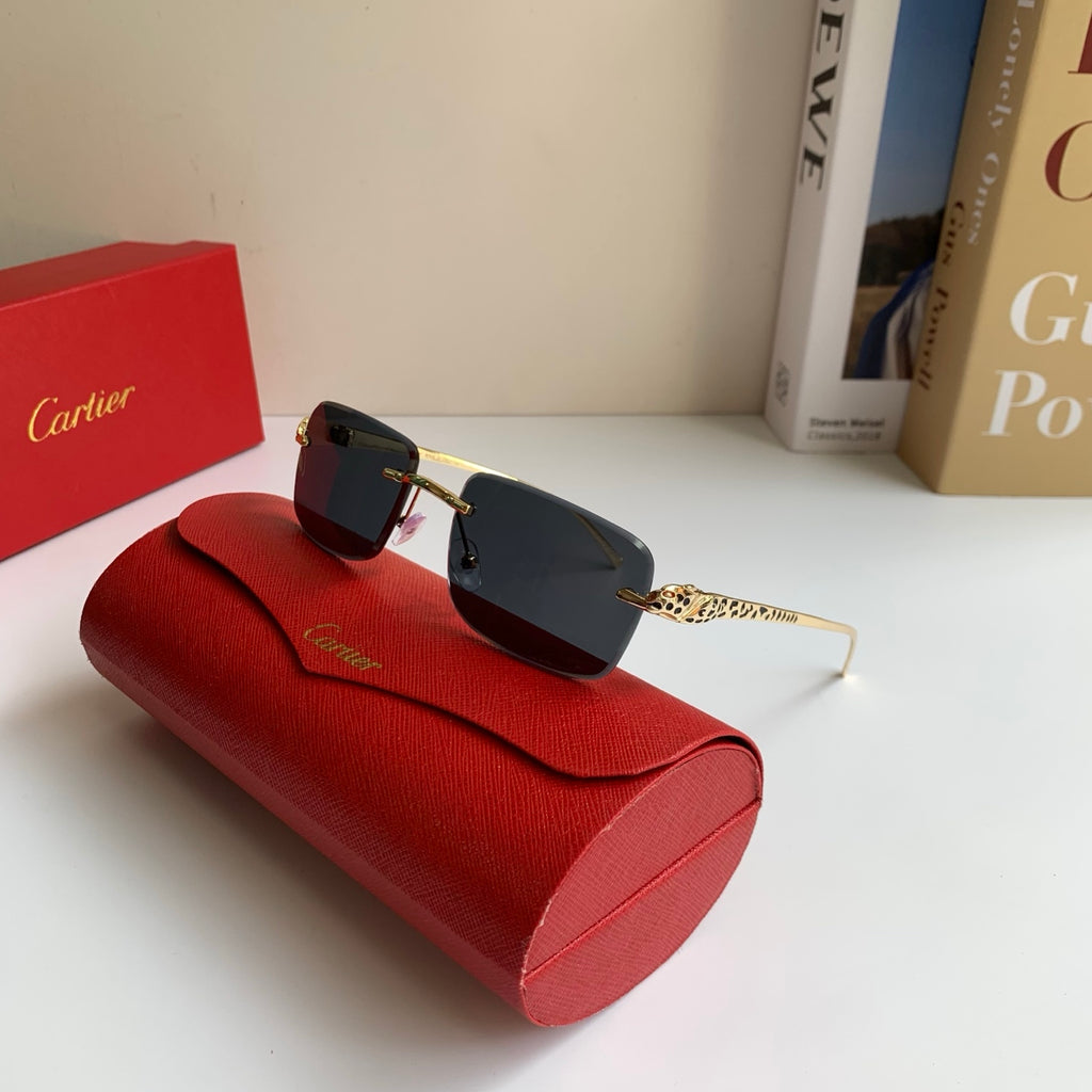 Cartier Square Silver Lens Sunglasses for Men & Women - 465884 - detail image 4