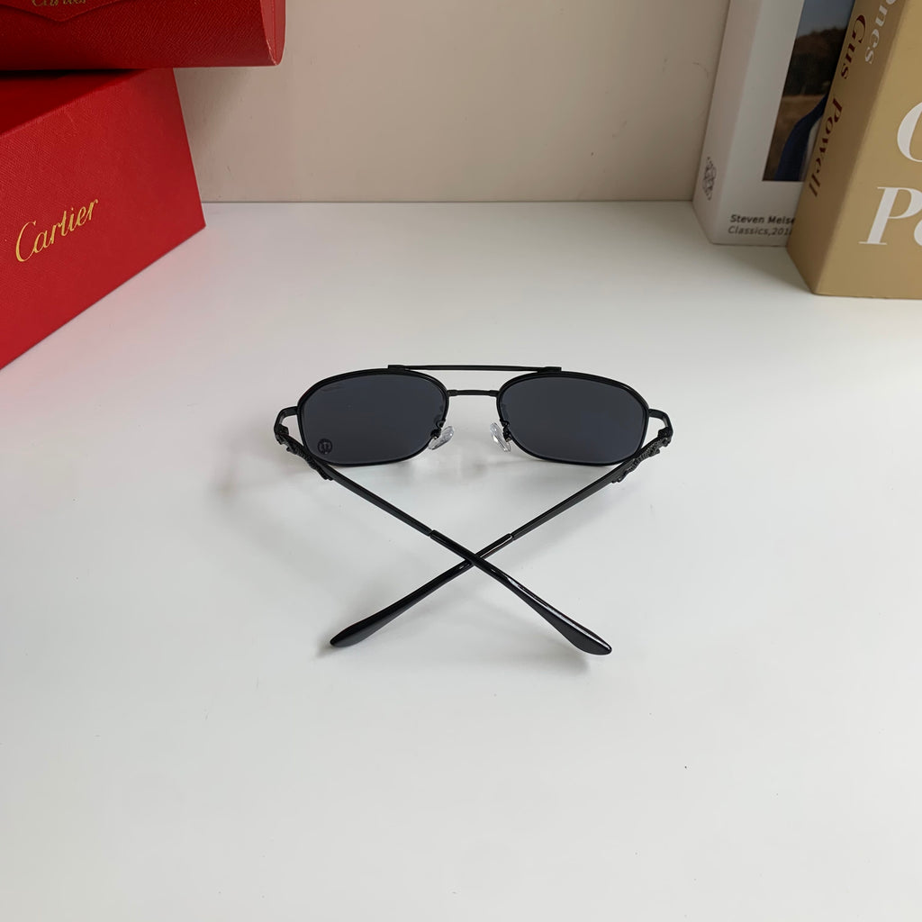 Cartier Metal Fashion Silver Lens Sunglasses for Men & Women - 465733 - detail image 6