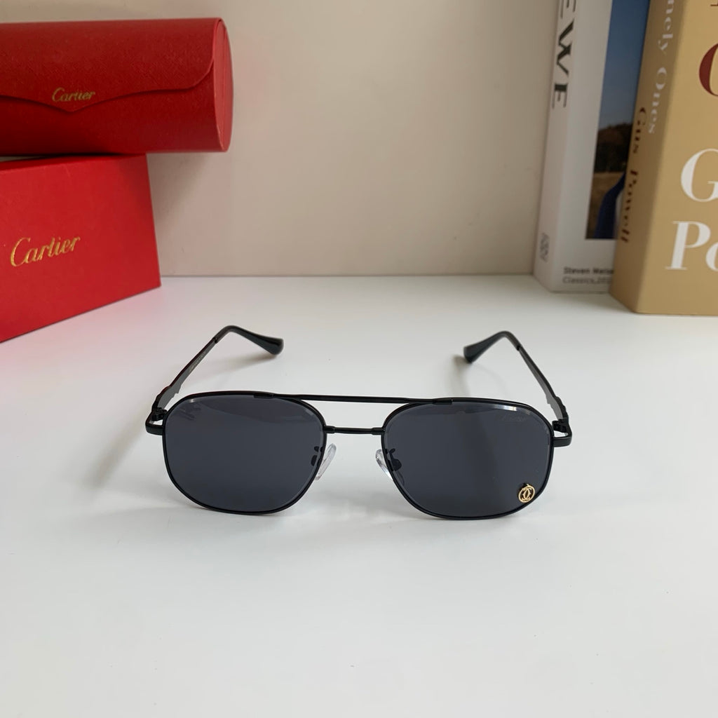 Cartier Metal Fashion Silver Lens Sunglasses for Men & Women - 465733 - detail image 3