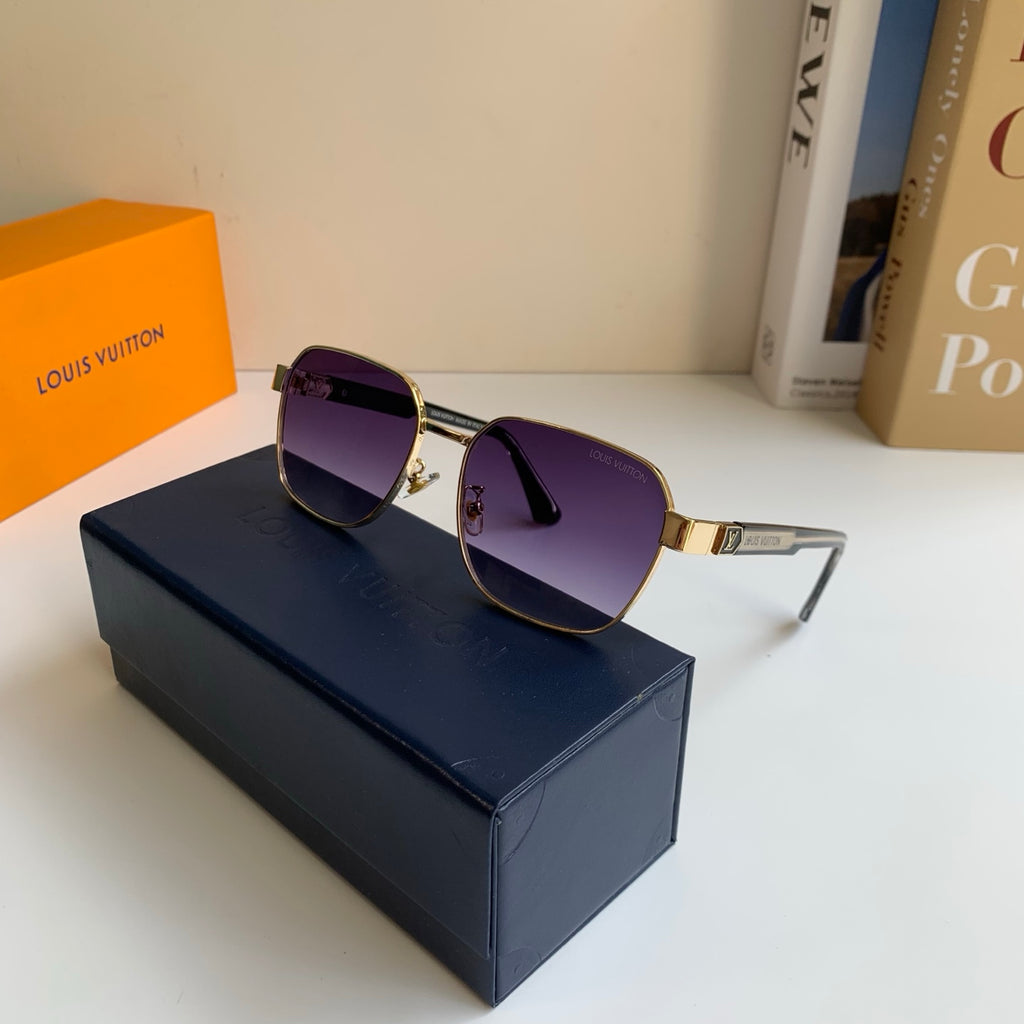 Louis Vuitton Metal Square Silver Lens Sunglasses for Men & Women - 464641 - detail image 5