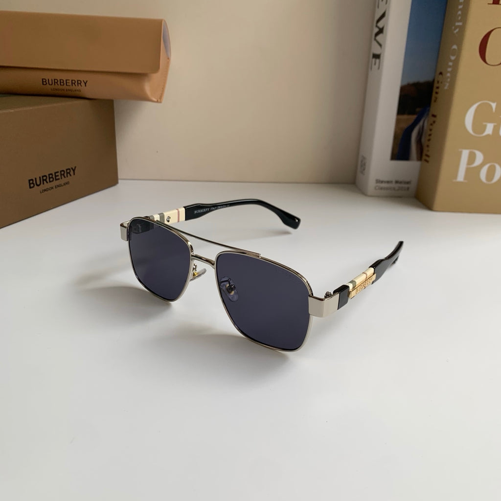 Burberry Metal Square Silver Lens Sunglasses for Men & Women - 487441 - detail image 2