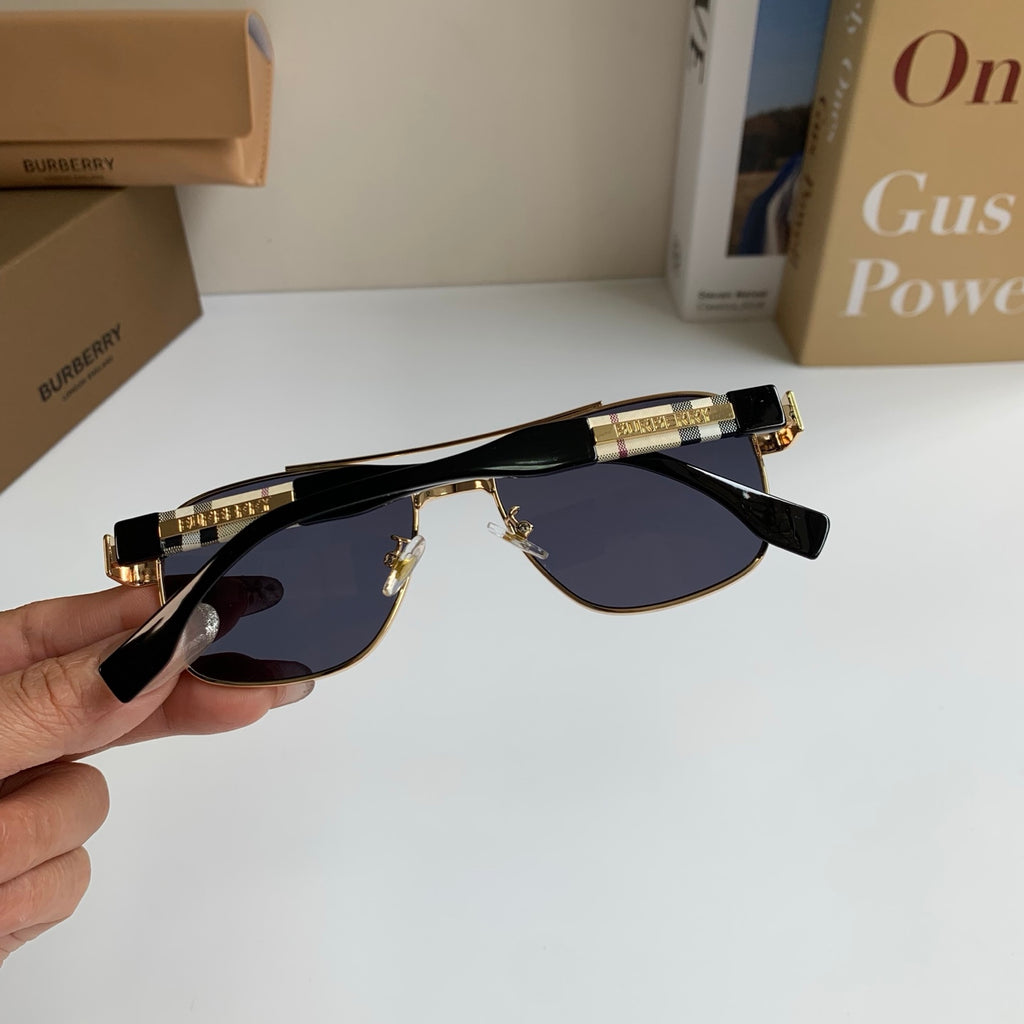 Burberry Metal Square Silver Lens Sunglasses for Men & Women - 487443 - detail image 7