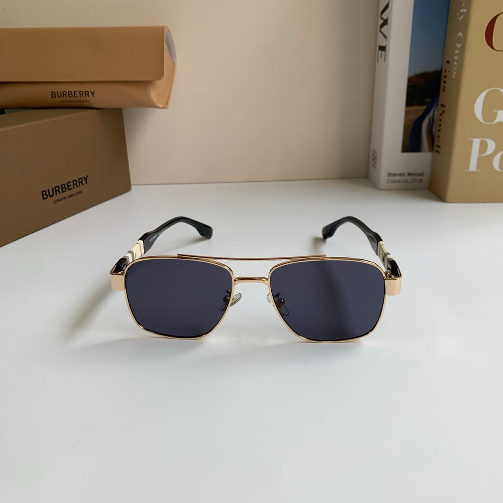 Burberry Metal Square Silver Lens Sunglasses for Men & Women - 487443 - detail image 5