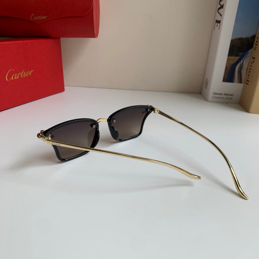 Cartier Lightweight Rimless Silver Lens Sunglasses for Men & Women - 487393 - detail image 8