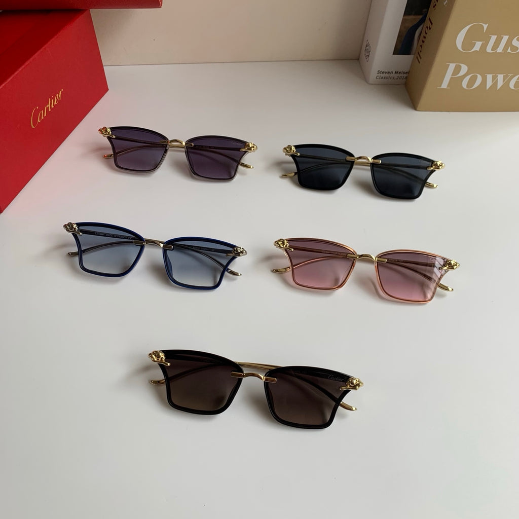 Cartier Lightweight Rimless Silver Lens Sunglasses for Men & Women - 487393 - detail image 10