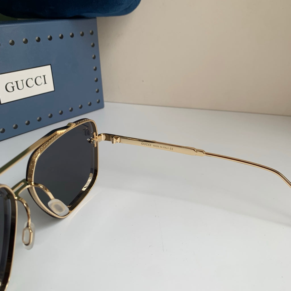 Gucci Metal Square Silver Lens Sunglasses for Men & Women - 486422 - detail image 9