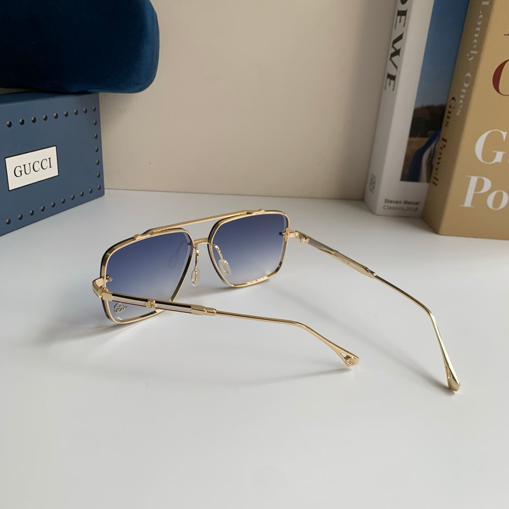 Gucci Metal Square Silver Lens Sunglasses for Men & Women - 486423 - detail image 8